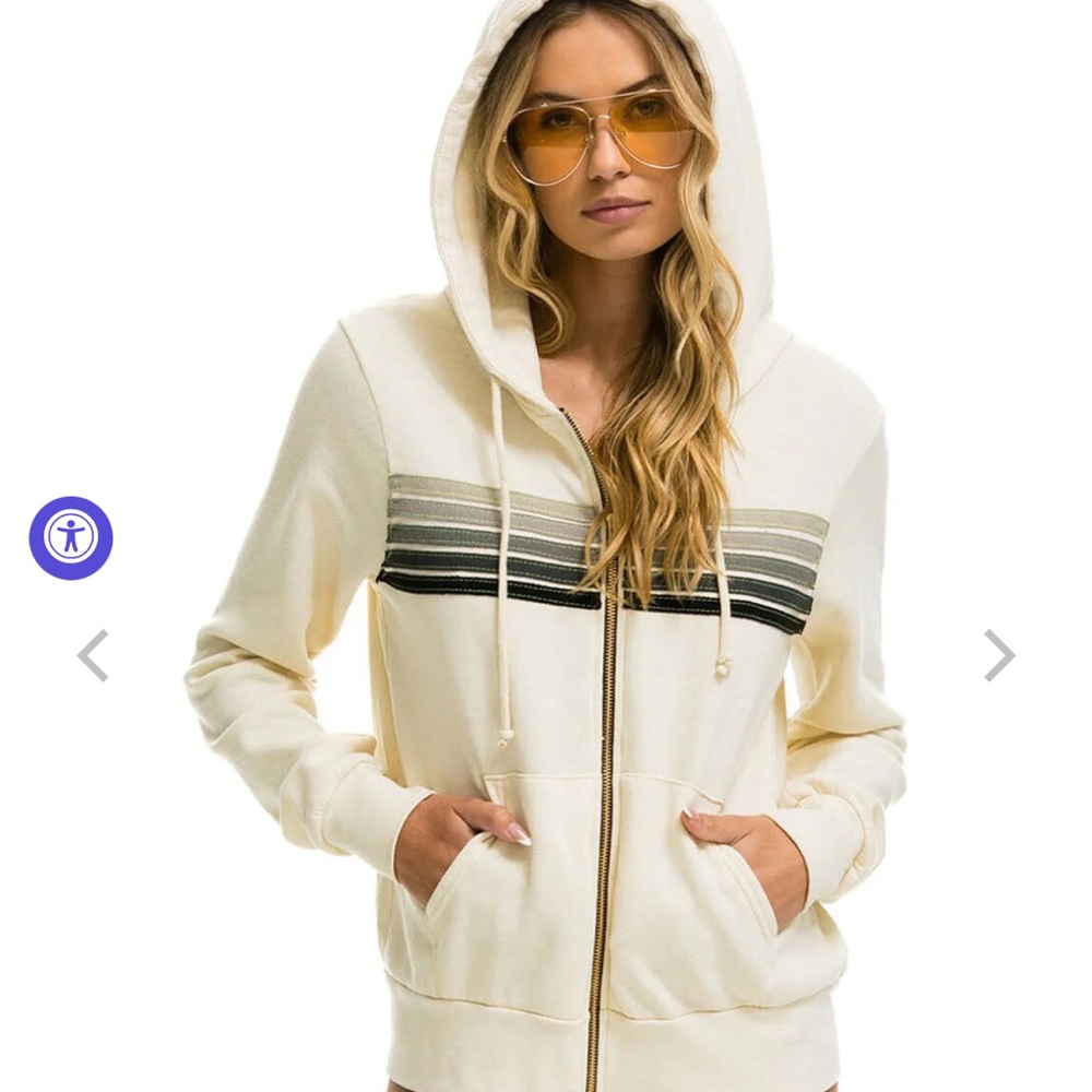 Unisex 5 Stripe Hoodie